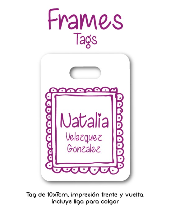 Tag Frames | Bag Tags
