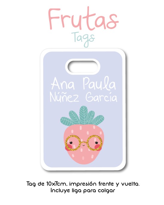 Tag Frutas | Bag Tags