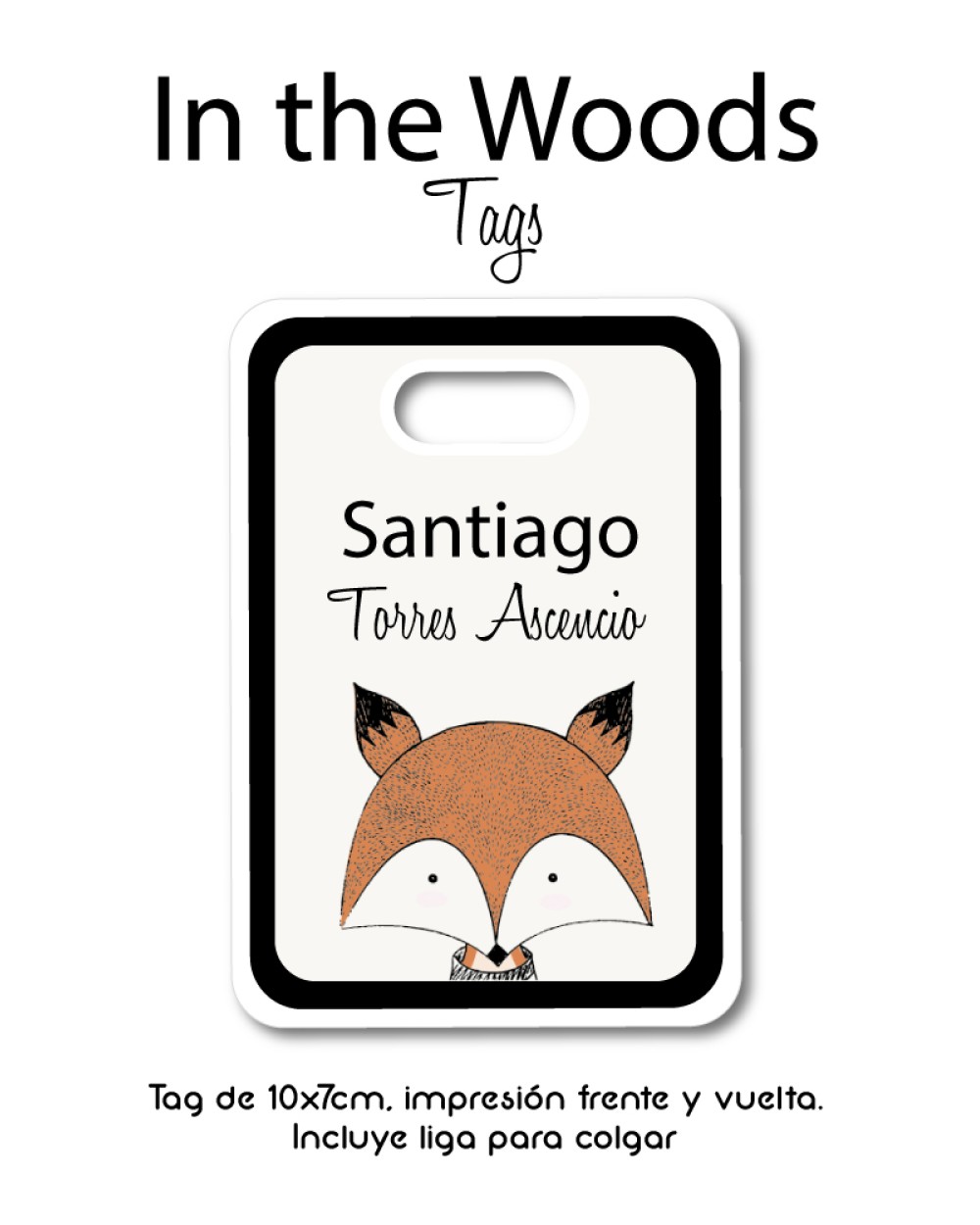 Tag In the Woods | Bag Tags Tag In the Woods | Bag Tags