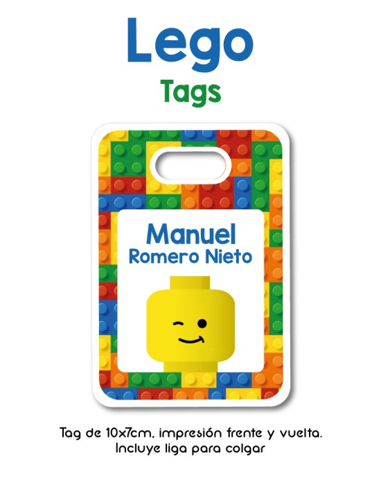 Tag Lego | Bag Tags