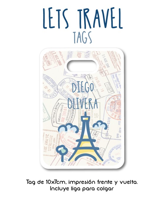 Tag Lets Travel | Bag Tags