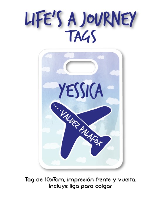 Tag Life’s a Journey | Bag Tags