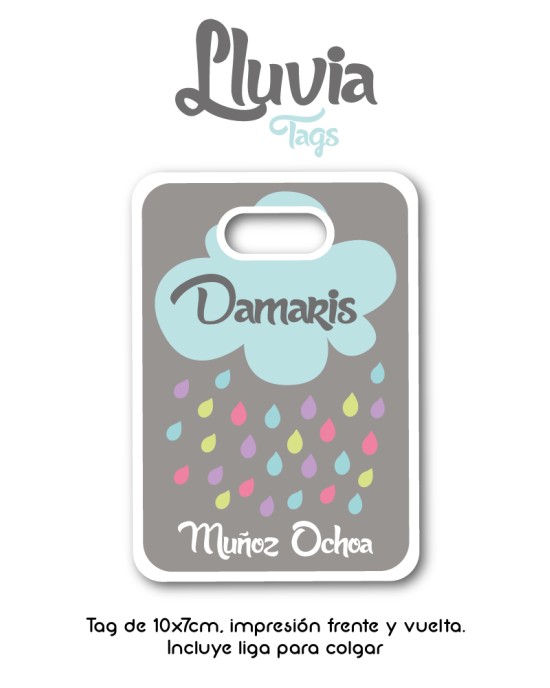 Tag Lluvia | Bag Tags