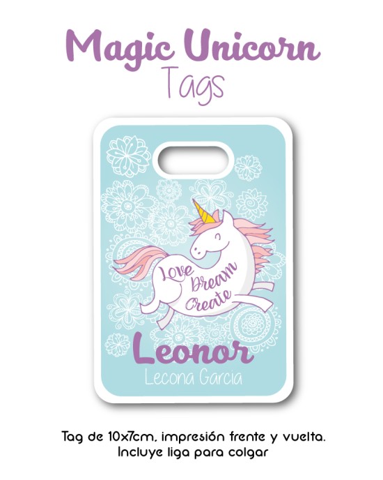 Tag Magic Unicorn | Bag Tags