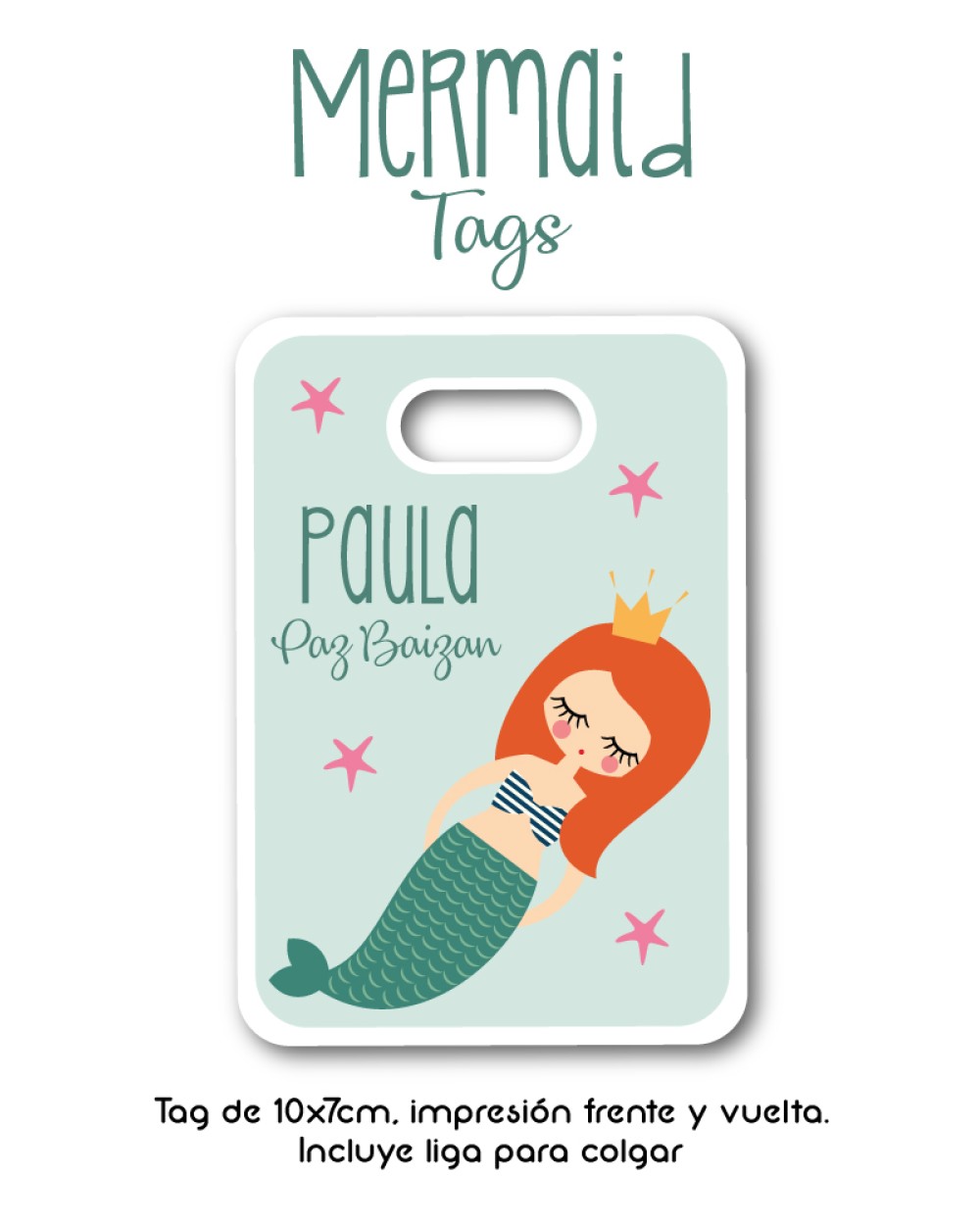 Tag Mermaid | Bag Tags
