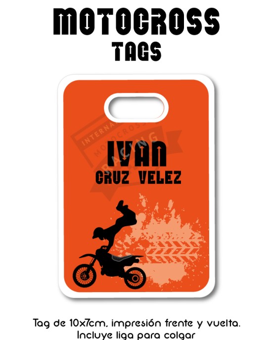 Tag Motocross | Bag Tags