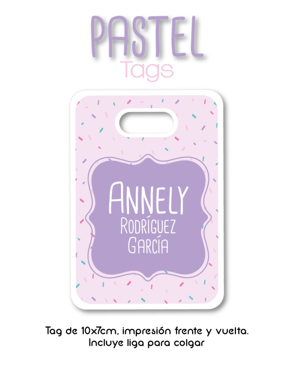 Tag Pastel | Bag Tags Tag Pastel | Bag Tags