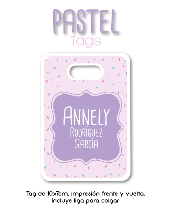 Tag Pastel | Bag Tags