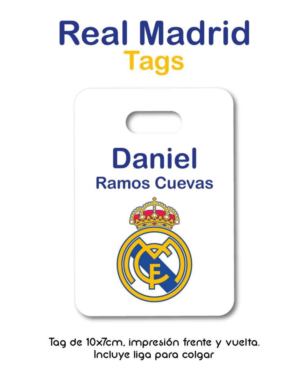 Tag Real Madrid | Bag Tags Tag Real Madrid | Bag Tags