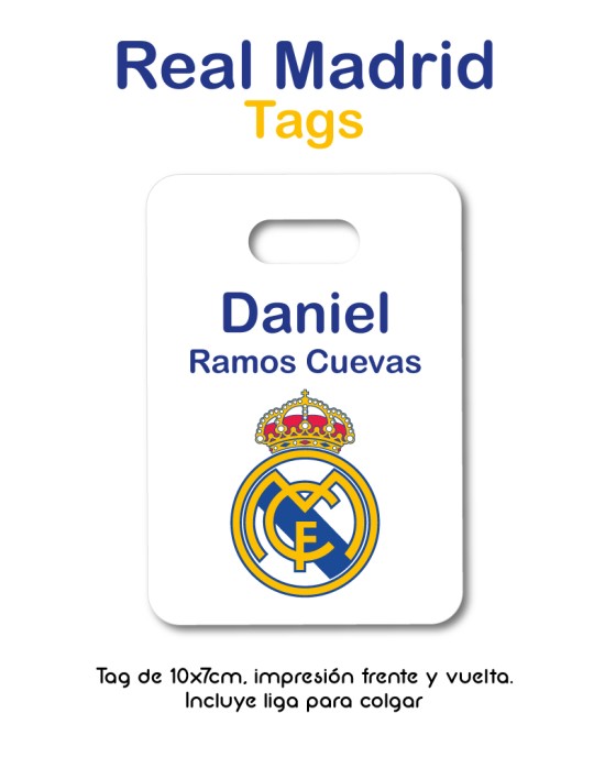 Tag Real Madrid | Bag Tags
