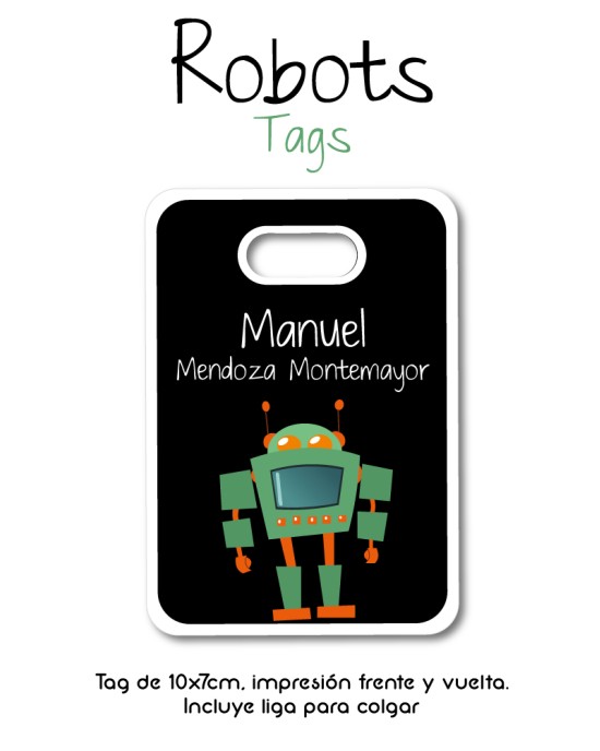 Tag Robot | Bag Tags