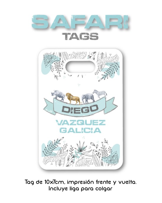 Tag Safari | Bag Tags