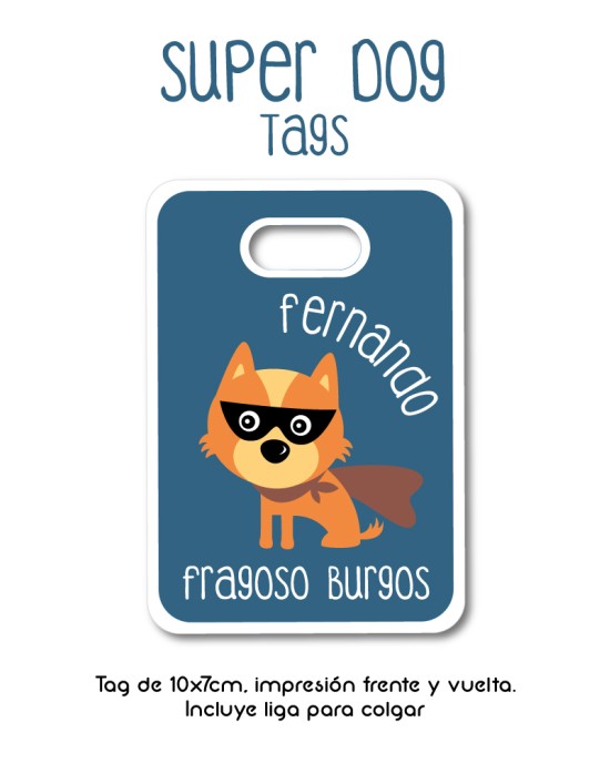 Tag Super Dog | Bag Tags