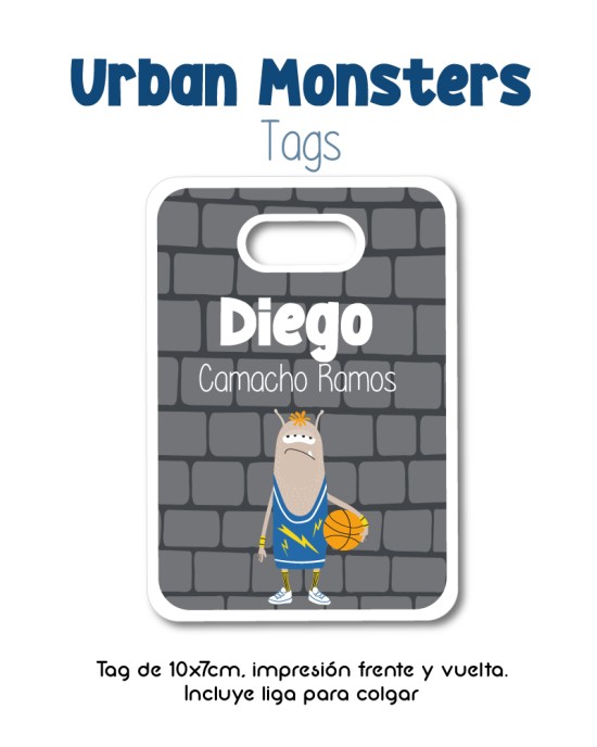 Tag Urban Monsters | Bag Tags