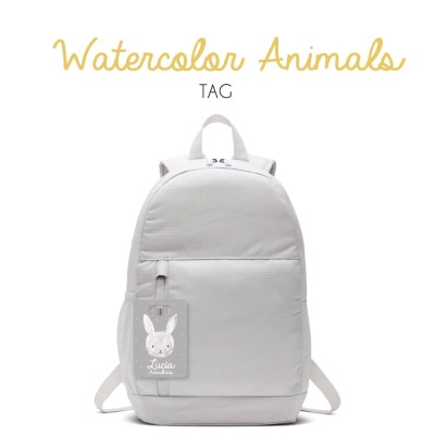 Tag Watercolor Animals Tag Watercolor Animals