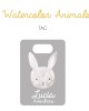 Tag Watercolor Animals | Bag Tags