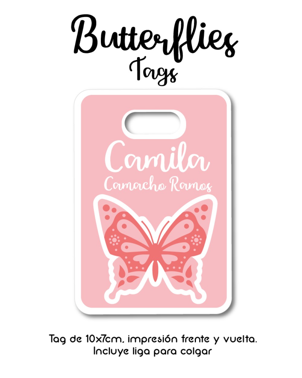 Tag Butterflies | Bag Tags