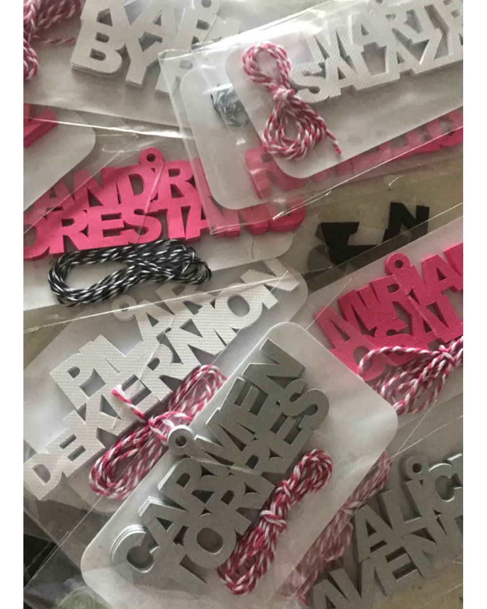 Colgantes Regalo Rosa | Tarjetas Con Corte Colgantes Regalo Rosa | Tarjetas Con Corte