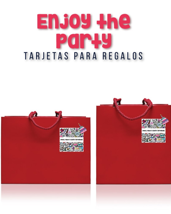 Tarjeta Regalo Enjoy the Party Tarjeta Regalo Enjoy the Party