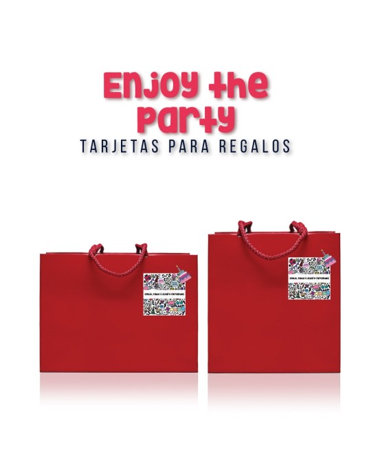Tarjeta Regalo Enjoy the Party | Tarjetas Para Regalos