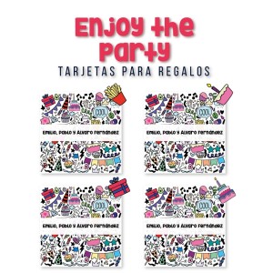 Tarjeta Regalo Enjoy the Party Tarjeta Regalo Enjoy the Party