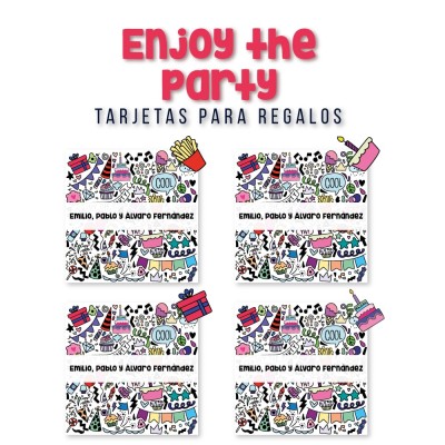 Tarjeta Regalo Enjoy the Party Tarjeta Regalo Enjoy the Party