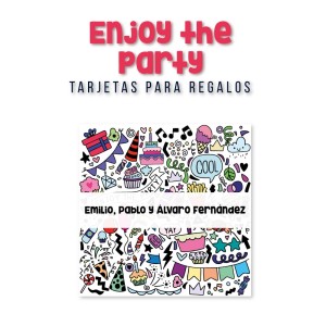 Tarjeta Regalo Enjoy the Party Tarjeta Regalo Enjoy the Party