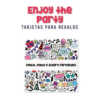 Tarjeta Regalo Enjoy the Party
