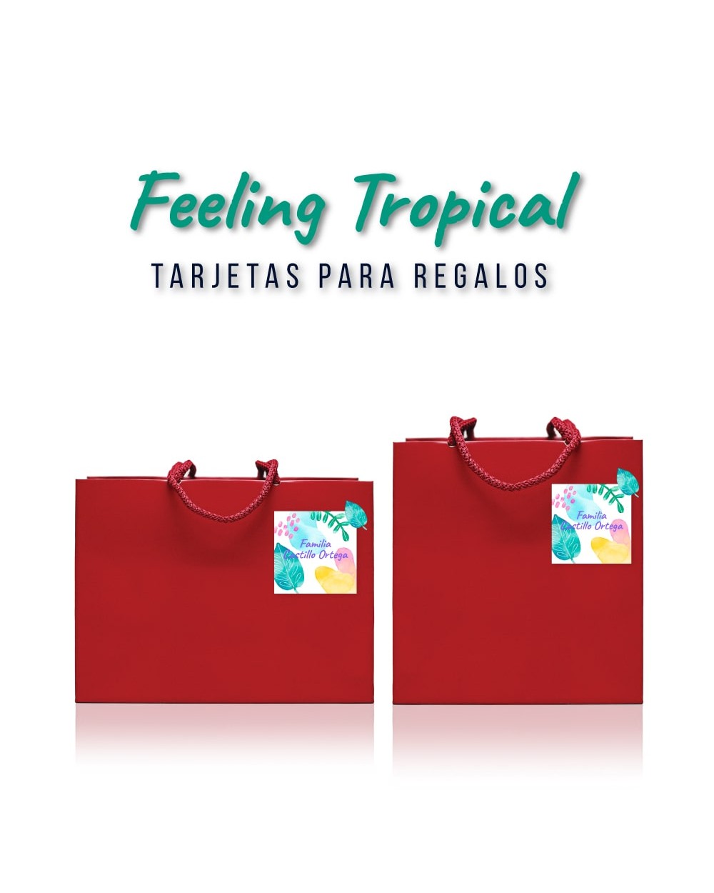 Tarjeta Regalo Feeling Tropical | Tarjetas Para Regalos Tarjeta Regalo Feeling Tropical | Tarjetas Para Regalos