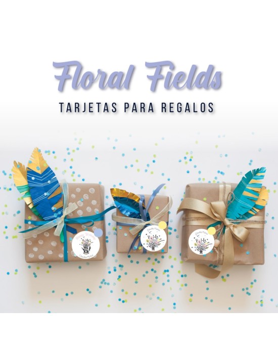 Tarjeta Regalo Floral Fields | Tarjetas Para Regalos