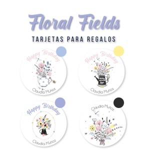 Tarjeta Regalo Floral Fields