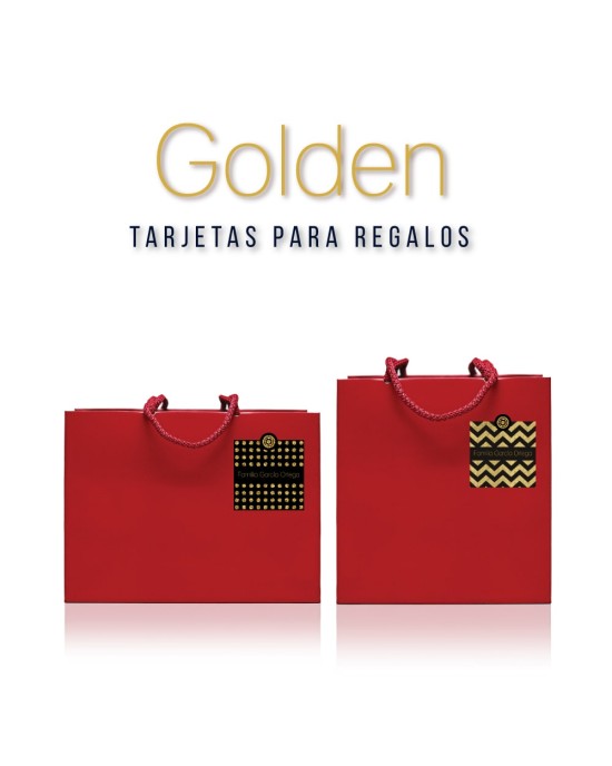 Tarjeta Regalo Golden | Tarjetas Para Regalos