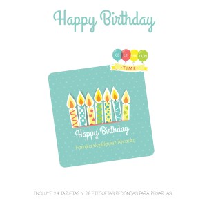 Tarjeta Regalo Happy Birthday