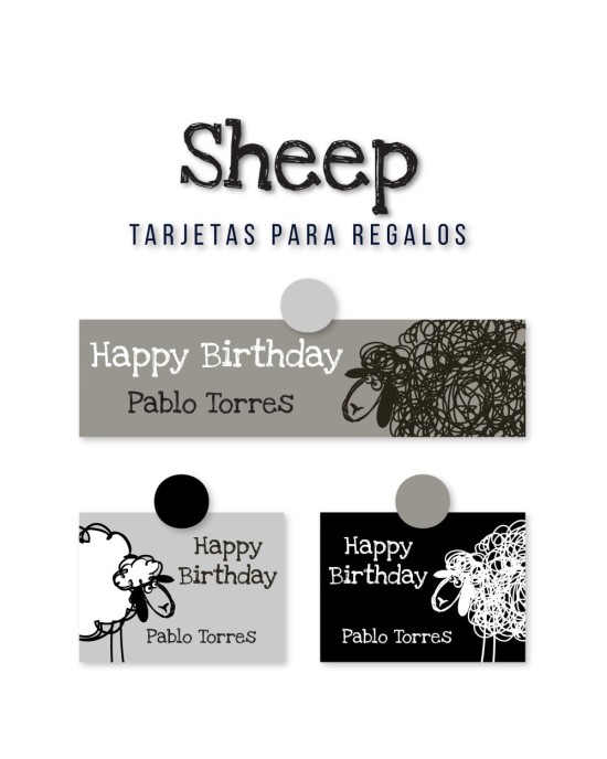 Tarjeta Regalo Sheep | Tarjetas Para Regalos