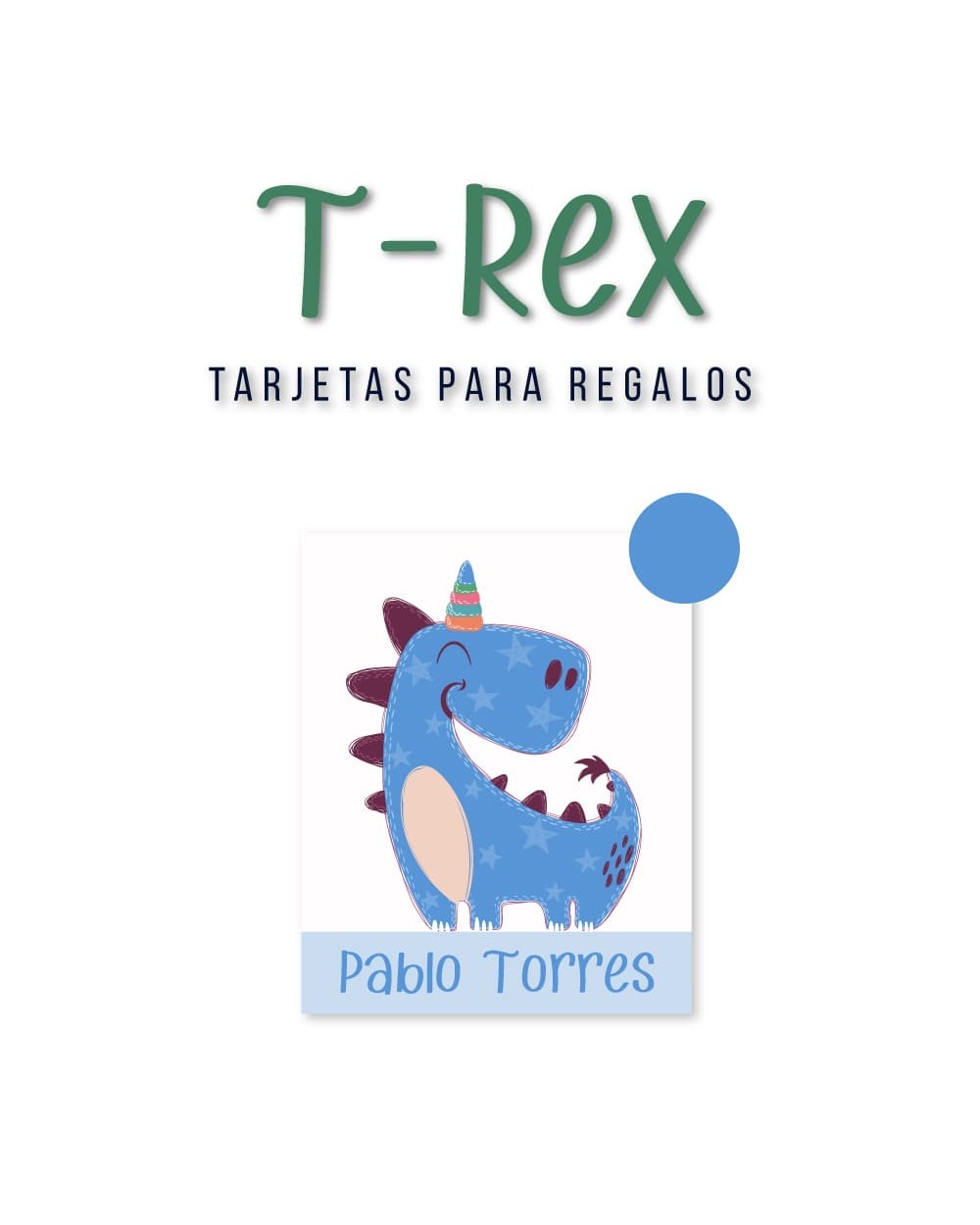 Tarjeta Regalo T-Rex | Tarjetas Para Regalos Tarjeta Regalo T-Rex | Tarjetas Para Regalos