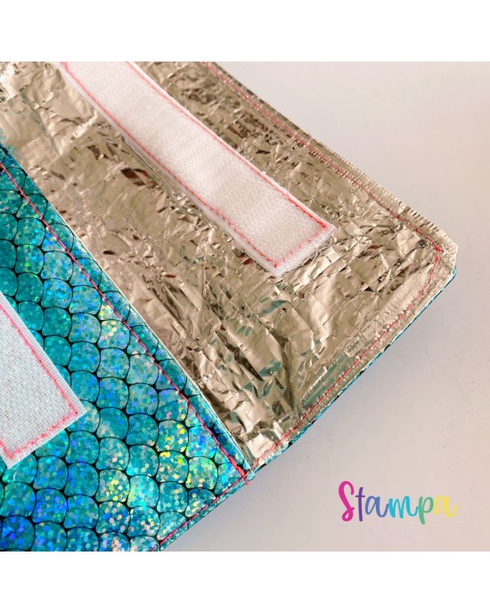 Bolsa Lunch Sirena Azul