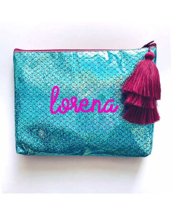 Neceser Mediano Sirena Azul