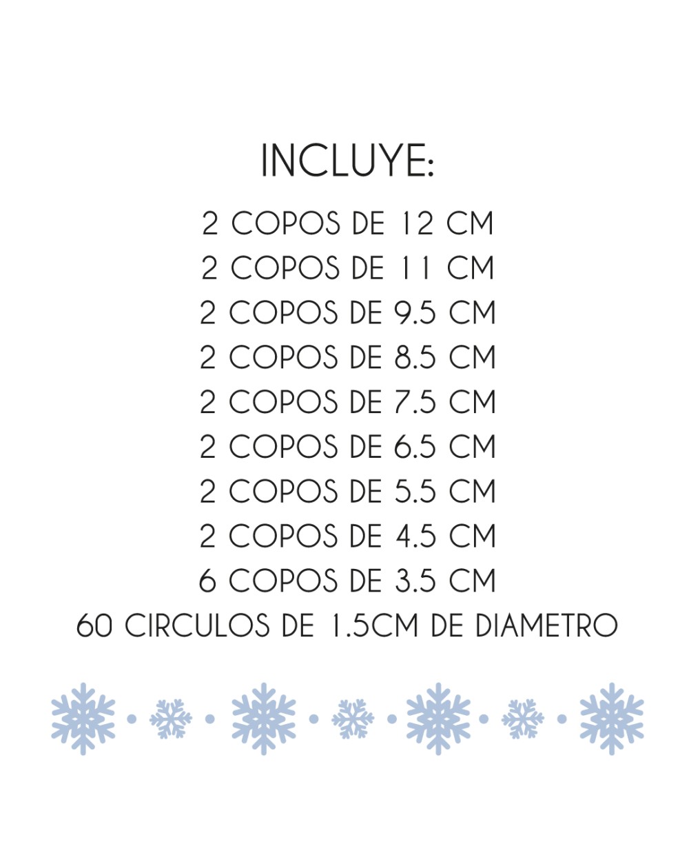 Copos De Nieve Copos De Nieve