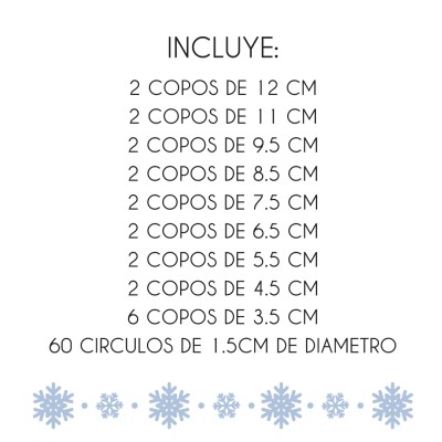 Copos De Nieve Copos De Nieve