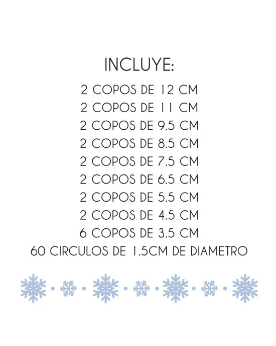 Copos De Nieve