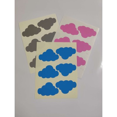 Vinil Pared Nubes Vinil Pared Nubes